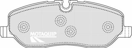 Motaquip LVXL1283 - Kit de plaquettes de frein, frein à disque cwaw.fr