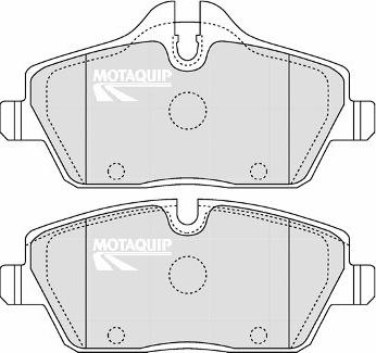 Motaquip LVXL1277 - Kit de plaquettes de frein, frein à disque cwaw.fr