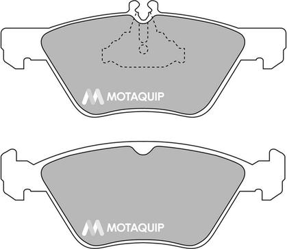 Motaquip LVXL179 - Kit de plaquettes de frein, frein à disque cwaw.fr