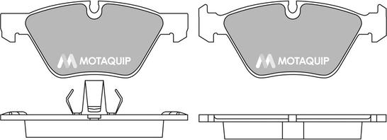 Motaquip LVXL1715 - Kit de plaquettes de frein, frein à disque cwaw.fr