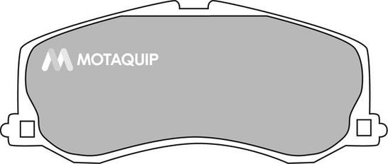 Motaquip LVXL896 - Kit de plaquettes de frein, frein à disque cwaw.fr