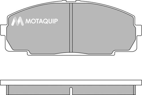 Motaquip LVXL857 - Kit de plaquettes de frein, frein à disque cwaw.fr