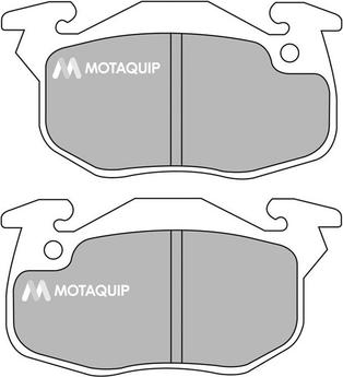 Motaquip LVXL864 - Kit de plaquettes de frein, frein à disque cwaw.fr