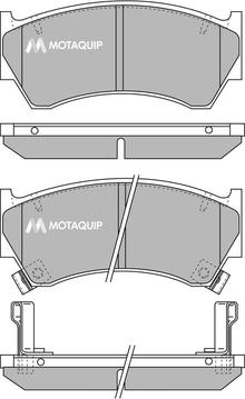 Motaquip LVXL885 - Kit de plaquettes de frein, frein à disque cwaw.fr