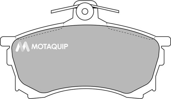 Motaquip LVXL882 - Kit de plaquettes de frein, frein à disque cwaw.fr