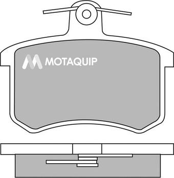 Motaquip LVXL394 - Kit de plaquettes de frein, frein à disque cwaw.fr