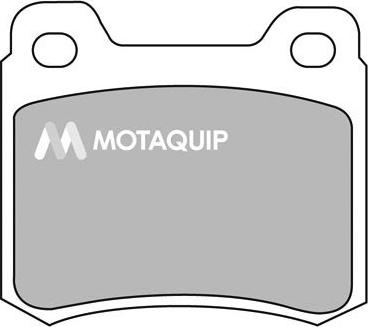 Motaquip LVXL344 - Kit de plaquettes de frein, frein à disque cwaw.fr