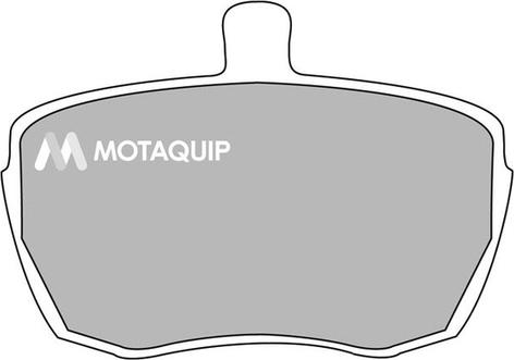 Motaquip LVXL355 - Kit de plaquettes de frein, frein à disque cwaw.fr