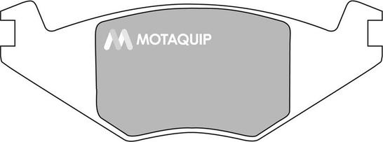 Motaquip LVXL350 - Kit de plaquettes de frein, frein à disque cwaw.fr