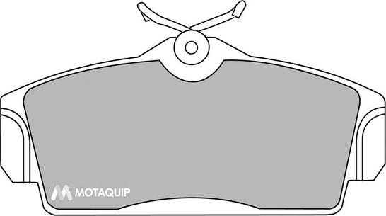 Motaquip LVXL339 - Kit de plaquettes de frein, frein à disque cwaw.fr