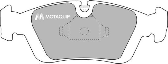 Motaquip LVXL332 - Kit de plaquettes de frein, frein à disque cwaw.fr