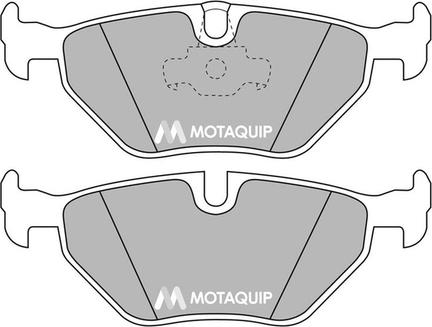 Motaquip LVXL327 - Kit de plaquettes de frein, frein à disque cwaw.fr