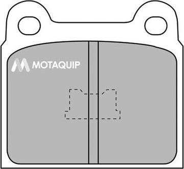 Motaquip LVXL246 - Kit de plaquettes de frein, frein à disque cwaw.fr