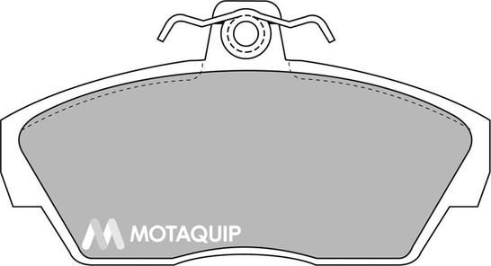 Motaquip LVXL256 - Kit de plaquettes de frein, frein à disque cwaw.fr