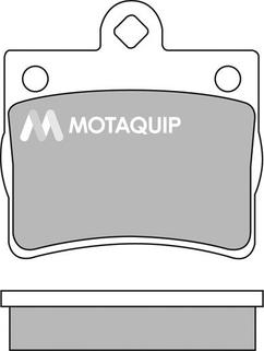 Motaquip LVXL211 - Kit de plaquettes de frein, frein à disque cwaw.fr