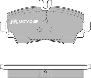 Motaquip LVXL232 - Kit de plaquettes de frein, frein à disque cwaw.fr