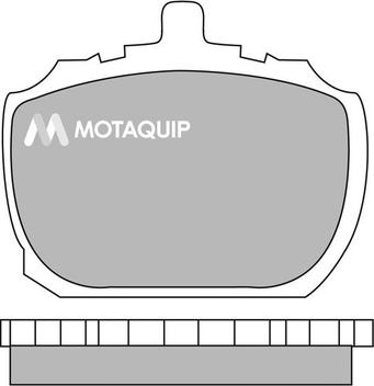 Motaquip LVXL224 - Kit de plaquettes de frein, frein à disque cwaw.fr