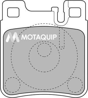 Motaquip LVXL793 - Kit de plaquettes de frein, frein à disque cwaw.fr