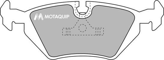 Motaquip LVXL700 - Kit de plaquettes de frein, frein à disque cwaw.fr