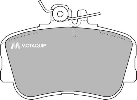 Motaquip LVXL717 - Kit de plaquettes de frein, frein à disque cwaw.fr