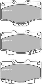 Motaquip LVXL738 - Kit de plaquettes de frein, frein à disque cwaw.fr