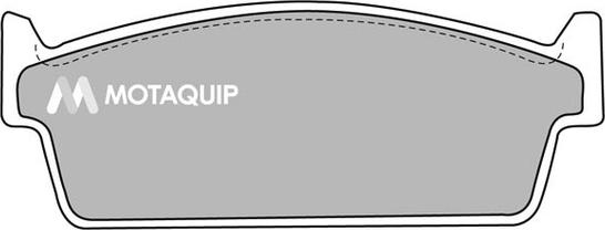 Motaquip LVXL723 - Kit de plaquettes de frein, frein à disque cwaw.fr