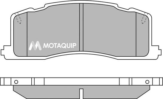 Motaquip LVXL773 - Kit de plaquettes de frein, frein à disque cwaw.fr