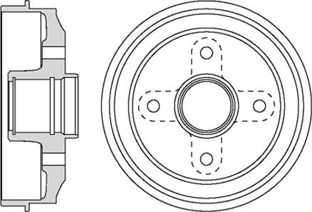 Motaquip VBD652 - Tambour de frein cwaw.fr