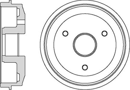 Motaquip VBD635 - Tambour de frein cwaw.fr