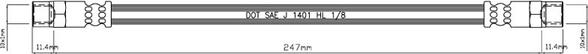 Motaquip VBH530 - Flexible de frein cwaw.fr