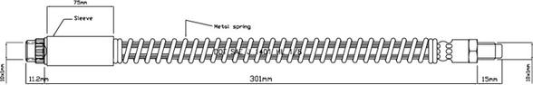 Motaquip VBJ184 - Flexible de frein cwaw.fr