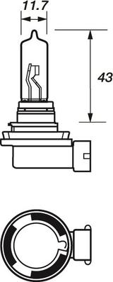 Motaquip VBU912 - Ampoule, projecteur principal cwaw.fr