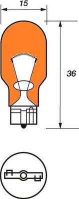 Motaquip VBU921A - Ampoule, feu clignotant cwaw.fr