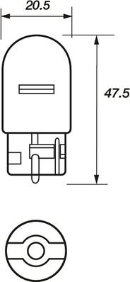 Motaquip VBU382W - Ampoule, feu clignotant cwaw.fr