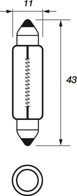 Motaquip VBU265 - Ampoule, éclairage intérieur cwaw.fr