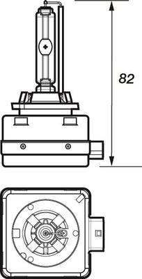 Motaquip VBUD1S - Ampoule, projecteur longue portée cwaw.fr