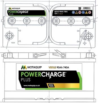 Motaquip VBY63 - Batterie de démarrage cwaw.fr