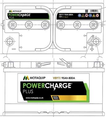 Motaquip VBY11 - Batterie de démarrage cwaw.fr