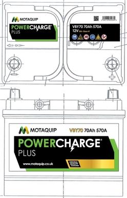 Motaquip VBY70 - Batterie de démarrage cwaw.fr