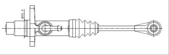 Motaquip VCM121 - Cylindre émetteur, embrayage cwaw.fr