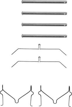 Motaquip VMK965 - Kit d'accessoires, plaquette de frein à disque cwaw.fr