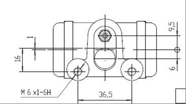 Motaquip VWC445 - Cylindre de roue cwaw.fr