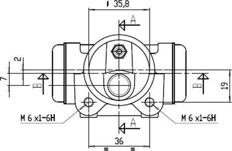 Motaquip VWC598 - Cylindre de roue cwaw.fr