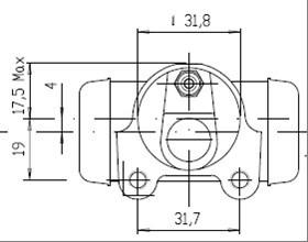 Motaquip VWC692 - Cylindre de roue cwaw.fr