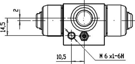 Motaquip VWC657 - Cylindre de roue cwaw.fr