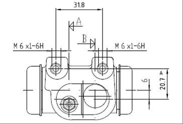 Motaquip VWC666 - Cylindre de roue cwaw.fr