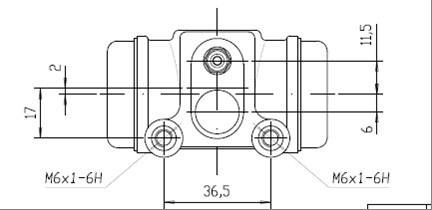 Motaquip VWC631 - Cylindre de roue cwaw.fr