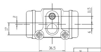 Motaquip VWC632 - Cylindre de roue cwaw.fr