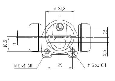 Motaquip VWC858 - Cylindre de roue cwaw.fr