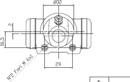 Motaquip VWC818 - Cylindre de roue cwaw.fr